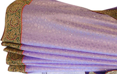Lavender Designer Saree