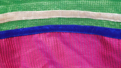 Green Designer Cotton (Supernet) Kurti