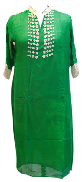 Green Designer Georgette Kurti