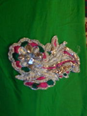 Green  Designer Saree