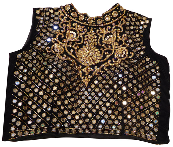 Green Designer Saree WIth Heavy Blouse