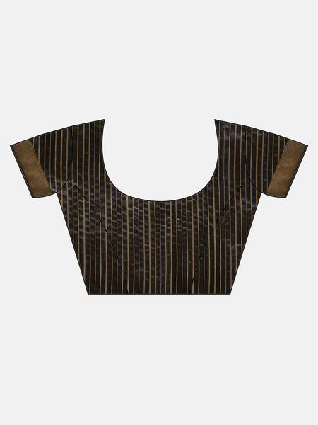 SMSAREE Gold Designer Wedding Partywear Kanjeevaram Art Silk Hand Embroidery Work Bridal Saree Sari With Blouse Piece YNF-29257