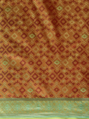 SMSAREE Maroon Designer Wedding Partywear Kanjeevaram Art Silk Hand Embroidery Work Bridal Saree Sari With Blouse Piece YNF-29270
