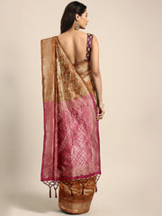 SMSAREE Mustard Designer Wedding Partywear Kanjeevaram Art Silk Hand Embroidery Work Bridal Saree Sari With Blouse Piece YNF-29801