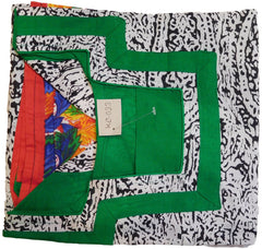 Multicolor Designer Cotton (Chanderi) Printed Kurti