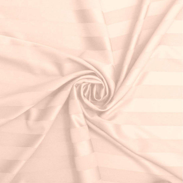 Light Peach Pure Cotton Double Bed Bedsheet