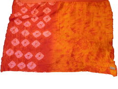 Red Designer PartyWear Georgette (Viscos) Pearl Zari Stone Cutdana Hand Embroidery Work Saree Sari