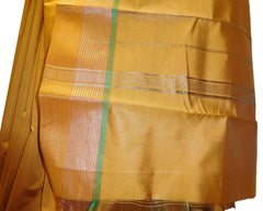 Yellow Designer Bridal Hand Weaven Pure Benarasi Zari Work Saree Sari With Blouse
