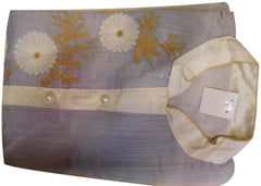 Brown Designer Cotton (Chanderi) Kurti