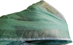 Green Designer Wedding Partywear Pure Handloom Bengal Bangali Cotton Kolkata Saree Sari E137