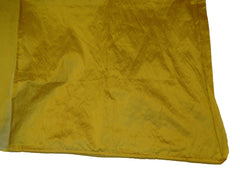 SMSAREE Yellow Designer Wedding Partywear Supernet (Cotton) Mirror Thread & Pearl Hand Embroidery Work Bridal Saree Sari With Blouse Piece E565