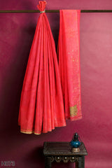 Pink Designer Wedding Partywear Crepe Beads Stone Thread Hand Embroidery Work Bridal Saree Sari With Blouse Piece H073