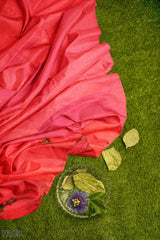 Gajari Designer Wedding Partywear Silk Beads Stone Cutdana Hand Embroidery Work Bridal Saree Sari With Blouse Piece H109