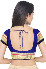 Pink Blue Designer Wedding Partywear Georgette Thread Sequence Zari Hand Embroidery Work Bridal Saree Sari With Blouse Piece H153