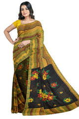 Multicolour Designer Wedding Partywear Pure Georgette Printed Hand Embroidery Work Bridal Saree Sari With Blouse Piece PG23