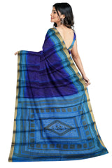 Multicolour Designer Wedding Partywear Pure Silk Printed Zari Hand Embroidery Work Bridal Saree Sari With Blouse Piece PS12