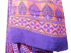 Multicolor Designer Wedding Partywear Pure Crepe Hand Brush Reprinted Kolkata Saree Sari RP120