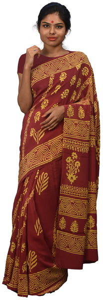 Multicolor Designer Wedding Partywear Pure Crepe Hand Brush Reprinted Kolkata Saree Sari RP136