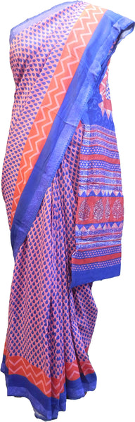 Multicolor Designer Wedding Partywear Pure Crepe Hand Brush Reprinted Kolkata Saree Sari RP269