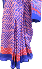 Multicolor Designer Wedding Partywear Pure Crepe Hand Brush Reprinted Kolkata Saree Sari RP269
