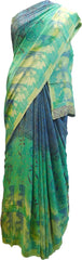 Multicolor Designer Wedding Partywear Pure Crepe Hand Brush Reprinted Kolkata Saree Sari With Blouse Piece  RP286