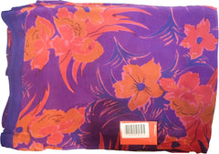 Multicolor Designer Wedding Partywear Pure Crepe Hand Brush Reprinted Kolkata Saree Sari With Blouse Piece  RP287
