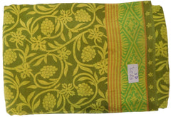 Multicolor Designer Wedding Partywear Pure Crepe Hand Brush Reprinted Kolkata Saree Sari RP29