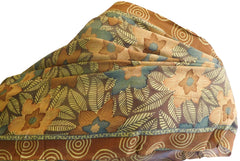 Multicolor Designer Wedding Partywear Pure Crepe Hand Brush Reprinted Kolkata Saree Sari RP91