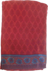 SMSAREE Multi Color Designer Wedding Partywear Pure Crepe Hand Brush Reprinted Saree Sari With Blouse Piece RP2