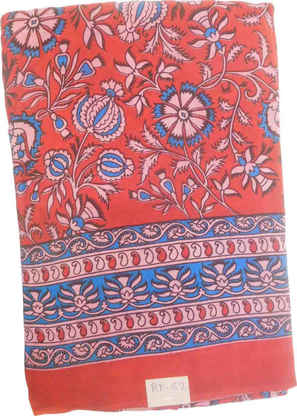 SMSAREE Multi Color Designer Wedding Partywear Pure Crepe Hand Brush Reprinted Saree Sari With Blouse Piece RP62