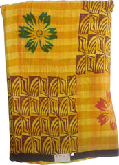 SMSAREE Multi Color Designer Wedding Partywear Pure Crepe Hand Brush Reprinted Saree Sari With Blouse Piece RP63